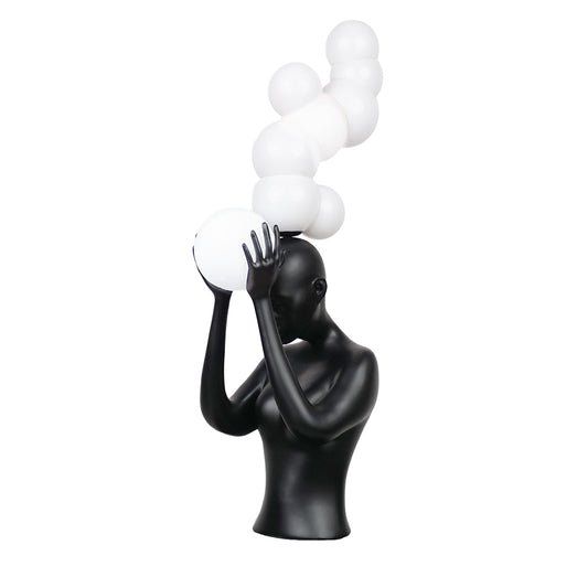 HOMME BULLES Lumière 29x25x79cm